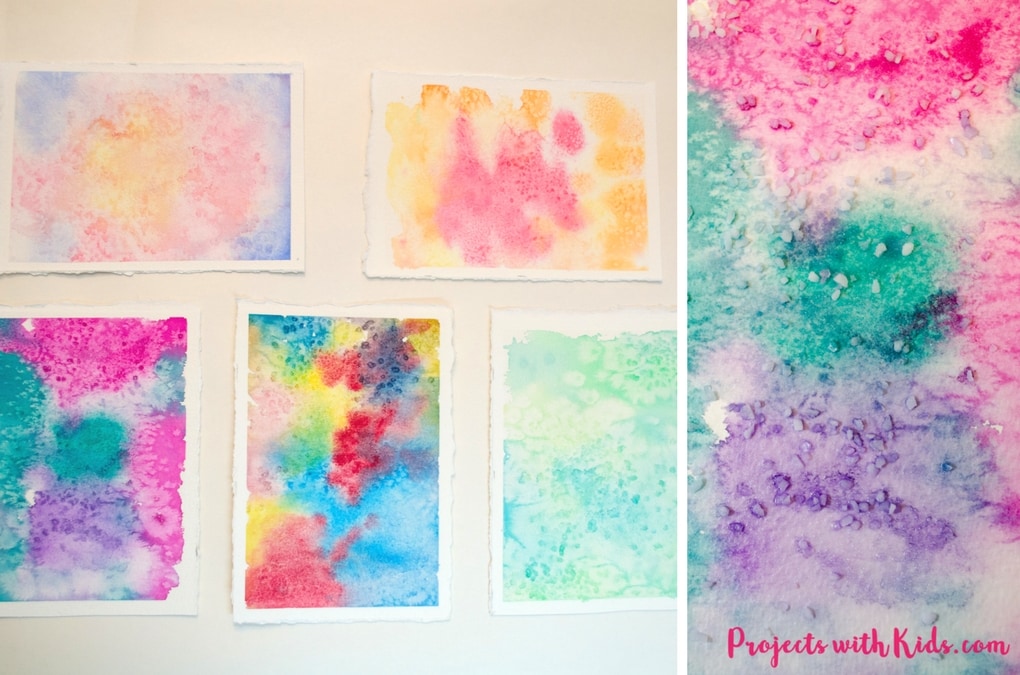 These beautiful watercolor bookmarks are a snap to make with watercolors, stamps and decorative scissors. Your kids will love giving these as gifts!