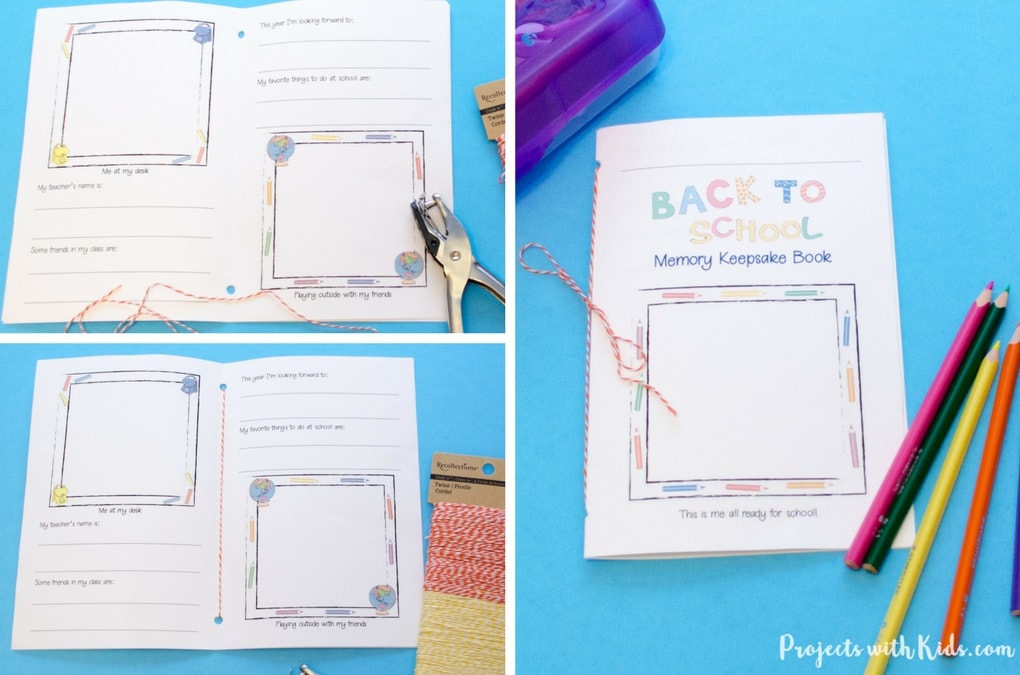This back to school memory book is simple and fun for kids to fill out. It makes preserving all those school memories a snap! Just click through to read the full post and get your FREE printable book that will surely become a treasured keepsake. 