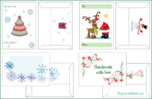 These free printable Christmas gift envelopes are so adorable and perfect for wrapping up your handmade gifts this holiday season! Click on the link for the full instructions and to download your free printables.