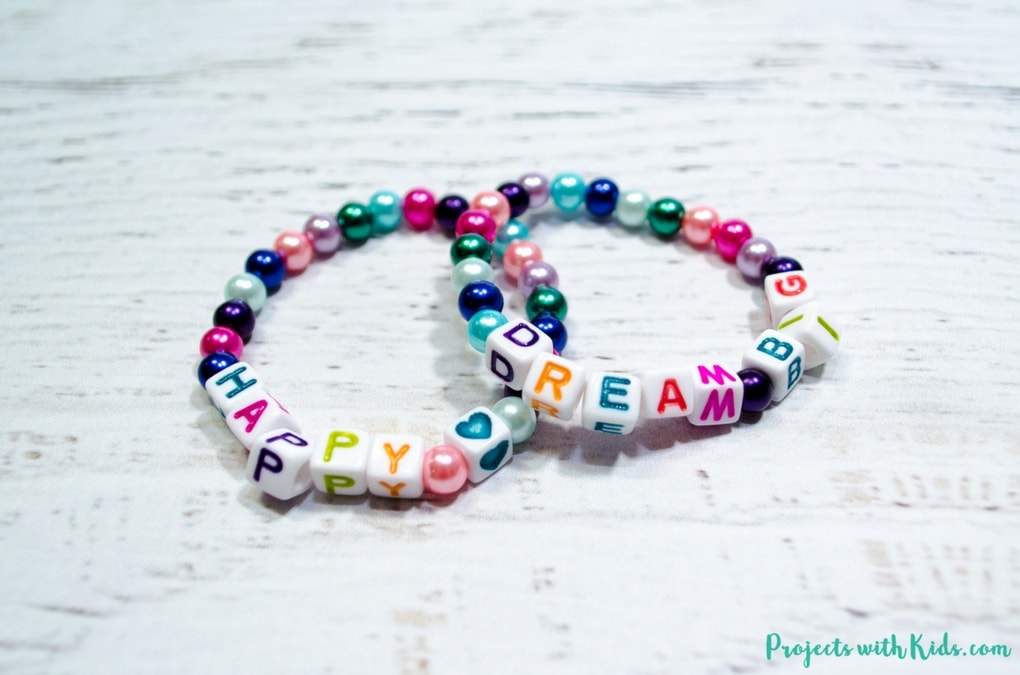 Colorful Beaded Friendship Bracelets For Kids Projects With Kids