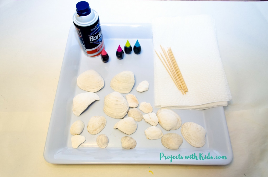 This seashell art is so fun and easy, kids will love creating gorgeous marbled seashells with their beach treasures. The patterns are so colorful and gorgeous! This summer craft will have kids engaged, using their creativity and having fun. 