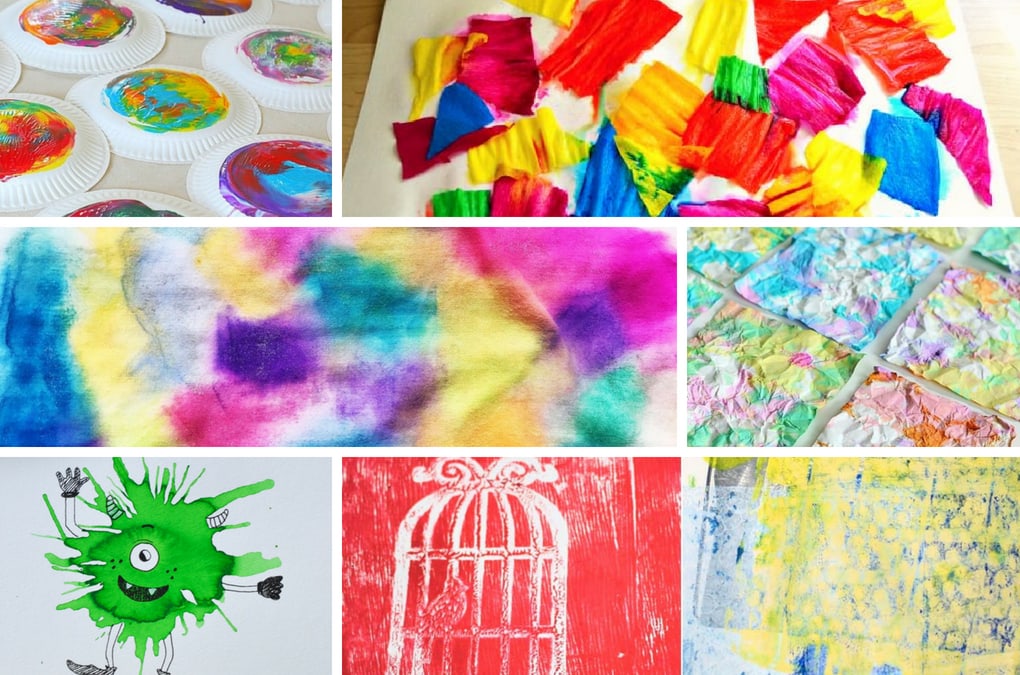 Inspire creativity and fun with these engaging process art projects for kids of all ages! Process art is a great way for kids to learn and explore new techniques and try out new art supplies and materials without focusing on the end result. You are sure to find projects that your kids will love and want to try. It's all about creating, taking risks and having fun! 