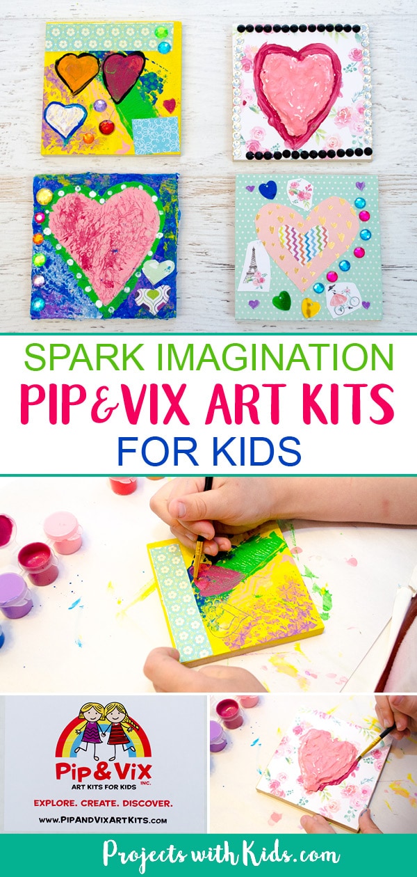 Create and explore new art techniques and learn about different artists and genres with Pip & Vix Art Kits for Kids. Each box is filled with fun and creative art projects and crafts that kids will be excited to dive into and start creating! #projectswithkids #pipandvixartkits #kidsart #craftsforkids