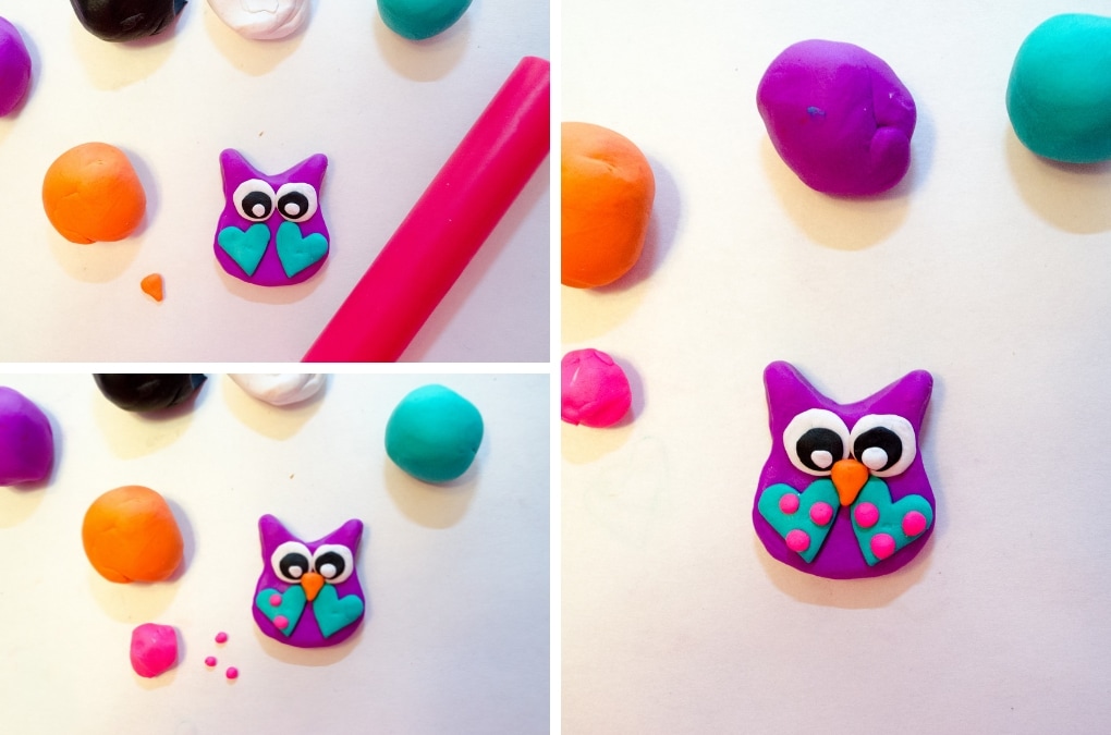 whimsical owl clay beads,artisan owl beads,artisan clay owl beads Polymer clay whimsical winking owl beads,polymer clay owls animal bead