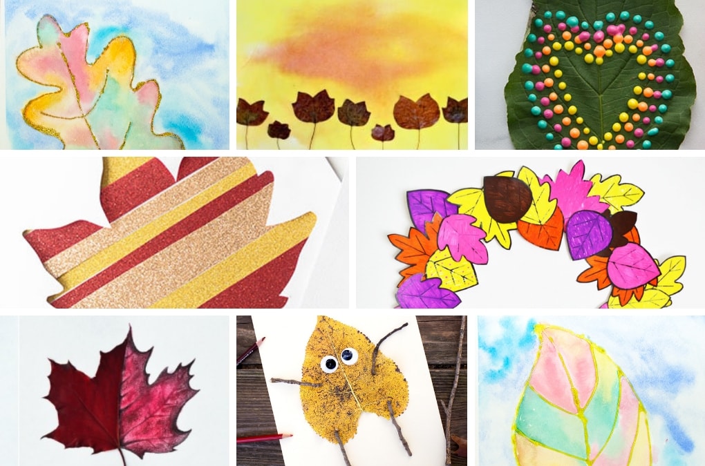 These fabulous fall art projects for kids will inspire you and your kids to create and have fun! There are so many creative ideas for kids of all ages, you are sure to find one (or more!) that your kids will want to try. Click through to find fall tree ideas, art projects with fall leaves, pumpkins, animals and more!