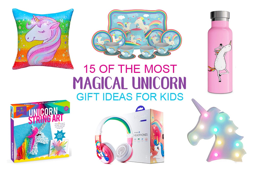These unicorn gift ideas will have you believing in unicorns and dreaming about rainbows and glitter! There are so many awesome gift ideas for the unicorn obsessed kid on your list. There are gift ideas for younger kids as well as older kids and tweens, crafty unicorn gifts and gorgeous unicorn decor that would brighten up any room.