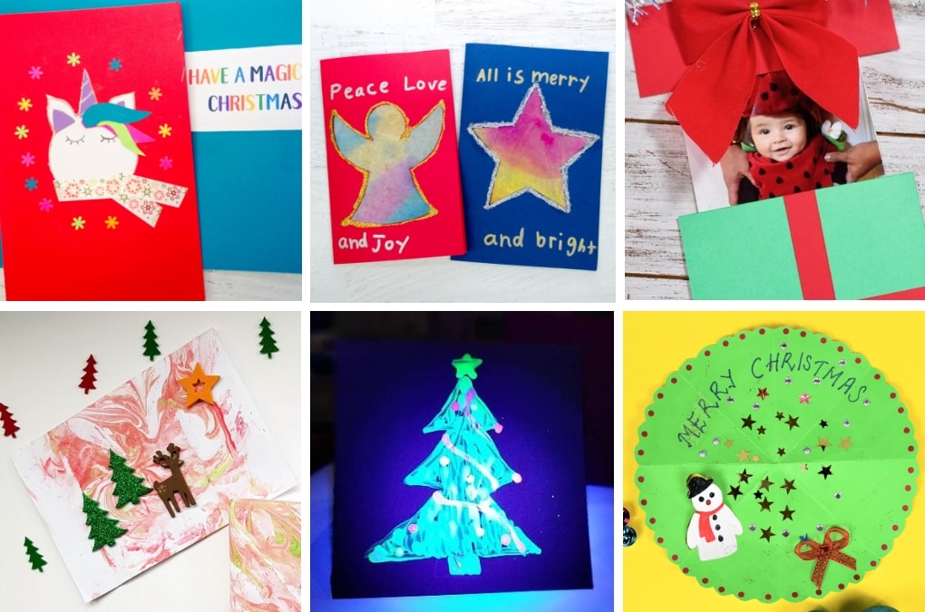 The ultimate list of 70+ creative Christmas projects for kids! Fun Christmas crafts, unique DIY ornaments, beautiful kid-made Christmas cards and more. Project ideas that kids of all ages will love to create. 