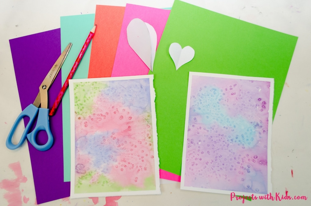 Kids will love using watercolors and paper to create this beautiful heart art project that is perfect for Valentine's Day and Mother's Day. Easy watercolor techniques makes this a perfect art project for kids of all ages. 