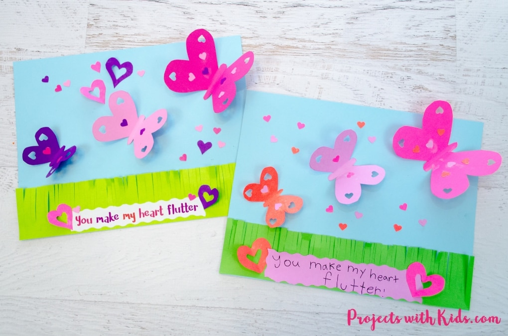 Make a beautiful 3D butterfly paper craft that is perfect for Valentine's Day, Mother's Day and spring. A great craft to work on scissor skills. Free templates included.