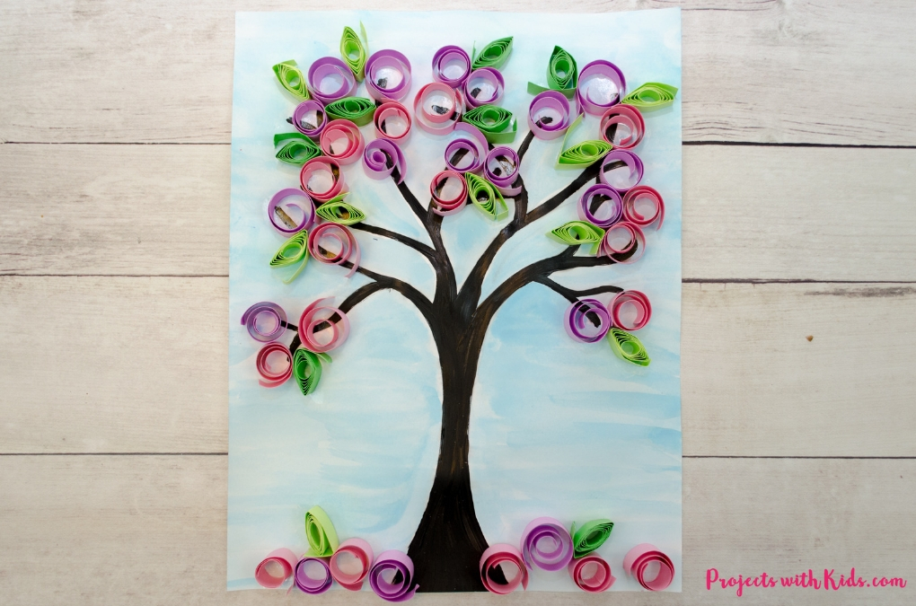How to Make a Beautiful Spring Tree Craft