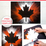 Canada Day pastel art pinterest image 2