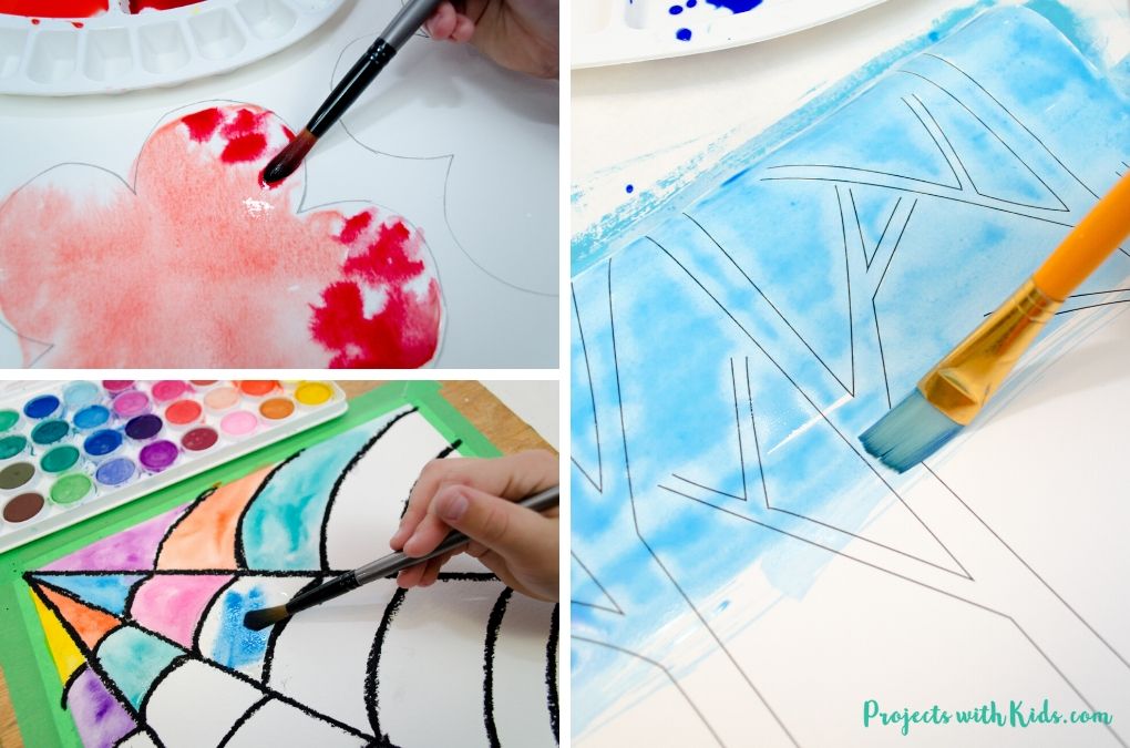 The Best Beginner Watercolor Supplies for Kids - Projects with Kids