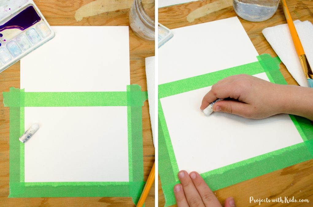 Easy Watercolor Christmas Cards For Kids To Make Projects With Kids