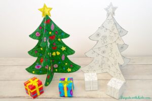 3D printable Christmas tree paper craft