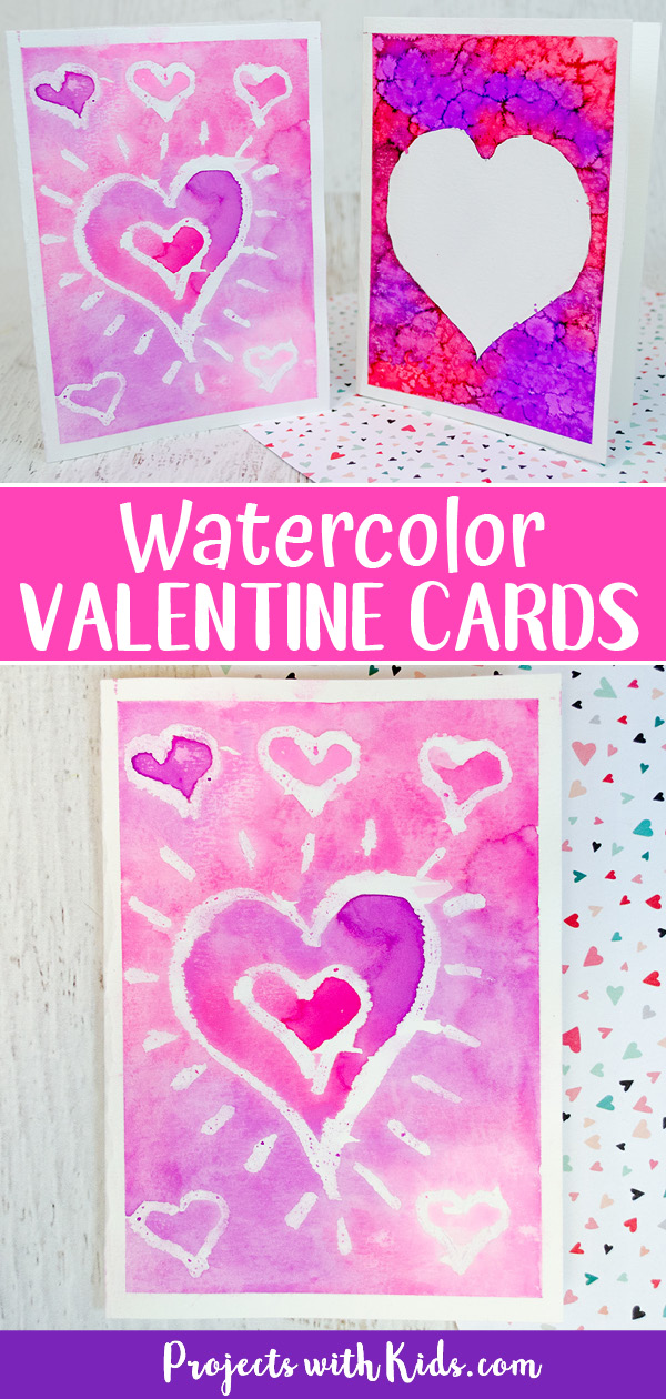 Valentine's Day handmade card idea for kids
