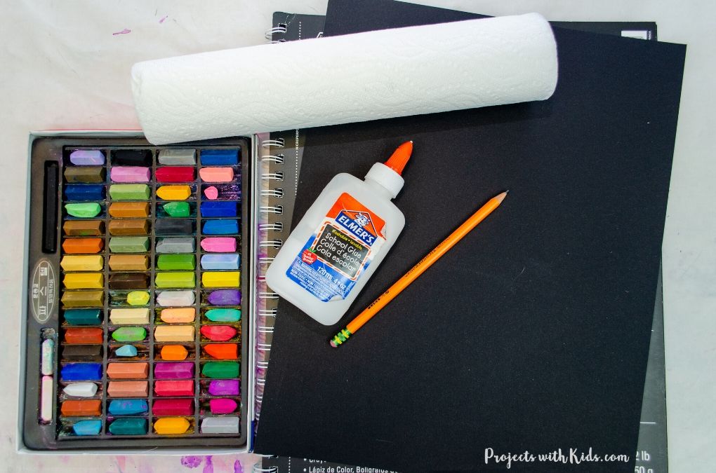 Chalk pastel supplies