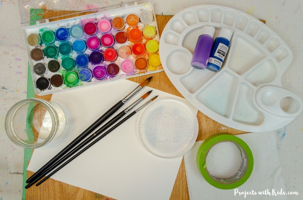 watercolor painting supplies
