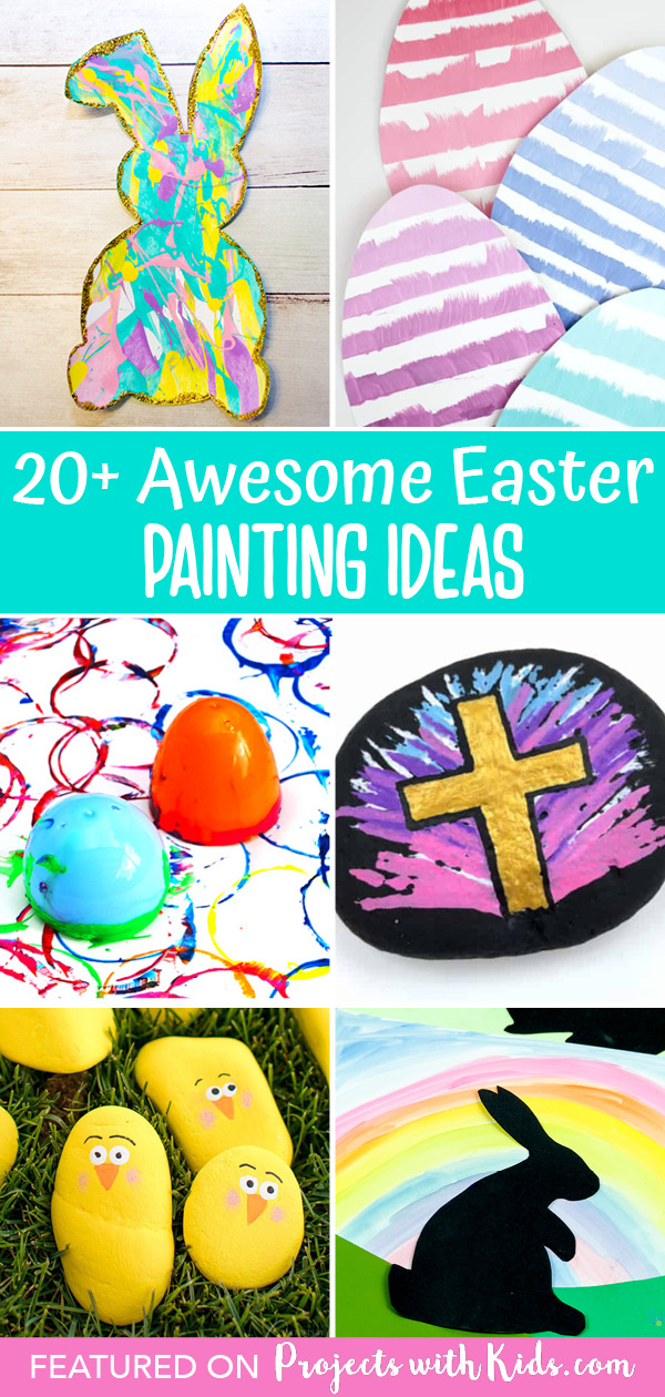 Easter painting ideas for kids to make