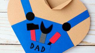 Image for Father's Day Handy Dad Heart Card Kids Can Make For Dad Or Grandpa