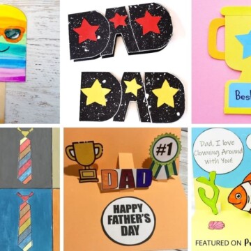 Father's day card ideas for kids to make