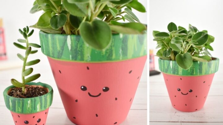 Mini Plant Pots with Nice Decorations: Eco-Friendly Spring Craft Idea for  Kids - Truly Hand Picked