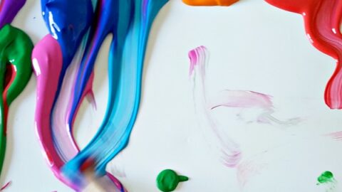 Image for Mixing Paint Colors Preschool Activity