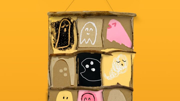 Image for Make: Scrap Paper Ghost Art for Kids