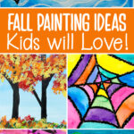fall painting ideas for kids