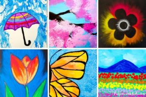 Fun and Creative Spring Art for Kids - Projects with Kids