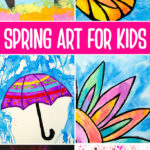 spring art projects for kids to make