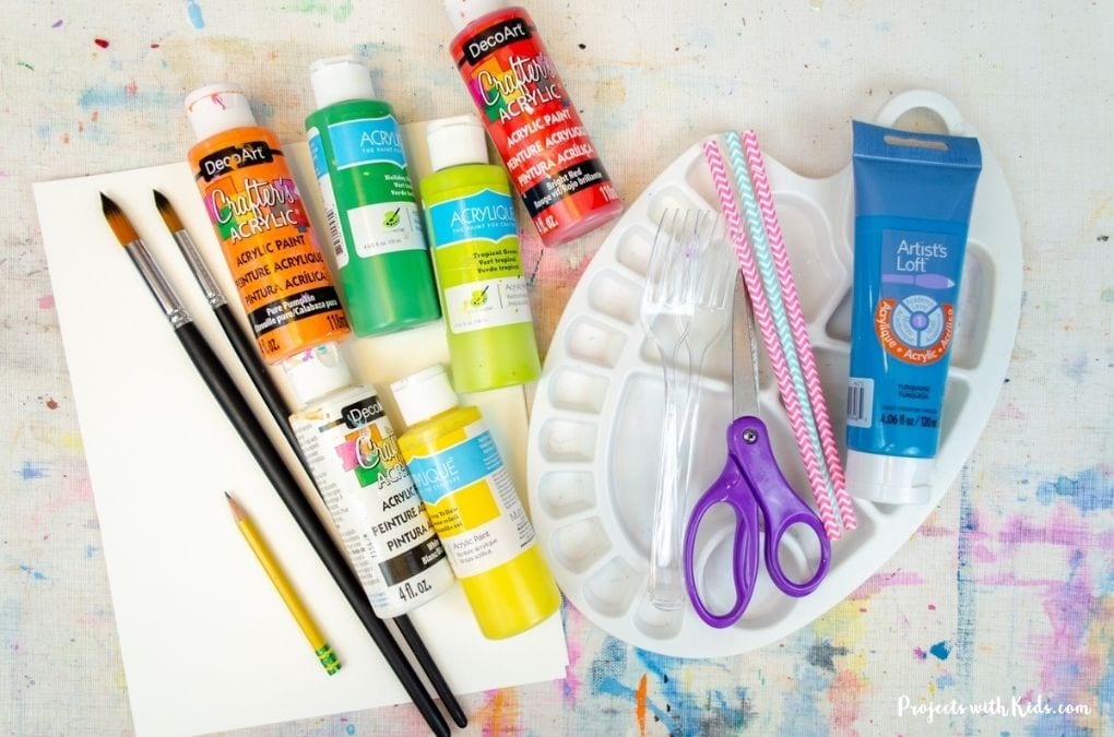 acrylic painting supplies